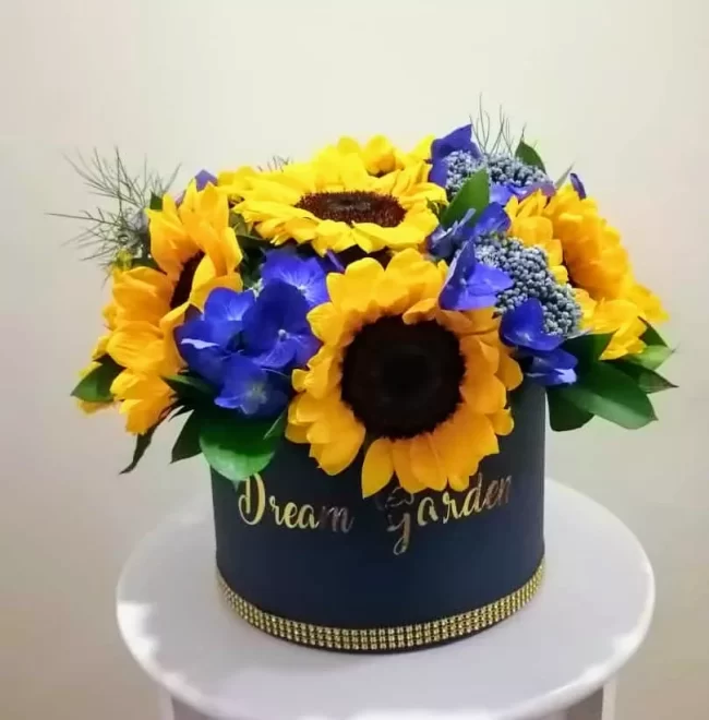 Box Deluxe Garden Blue