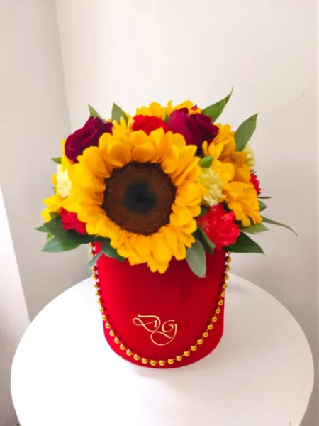 Box de Luxe girasoles